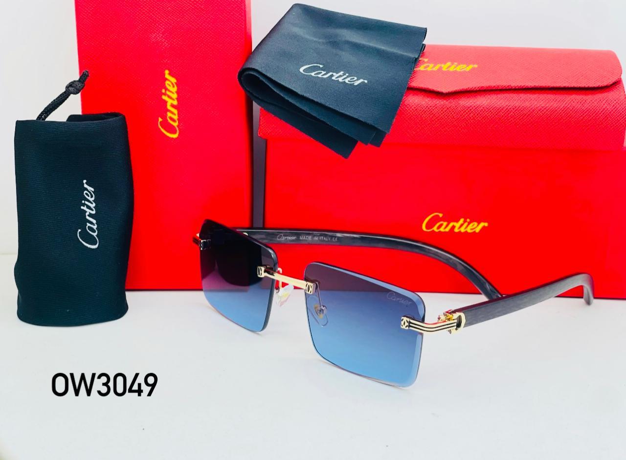 Men Sunglass-Cartier(CODE-MG3049B)