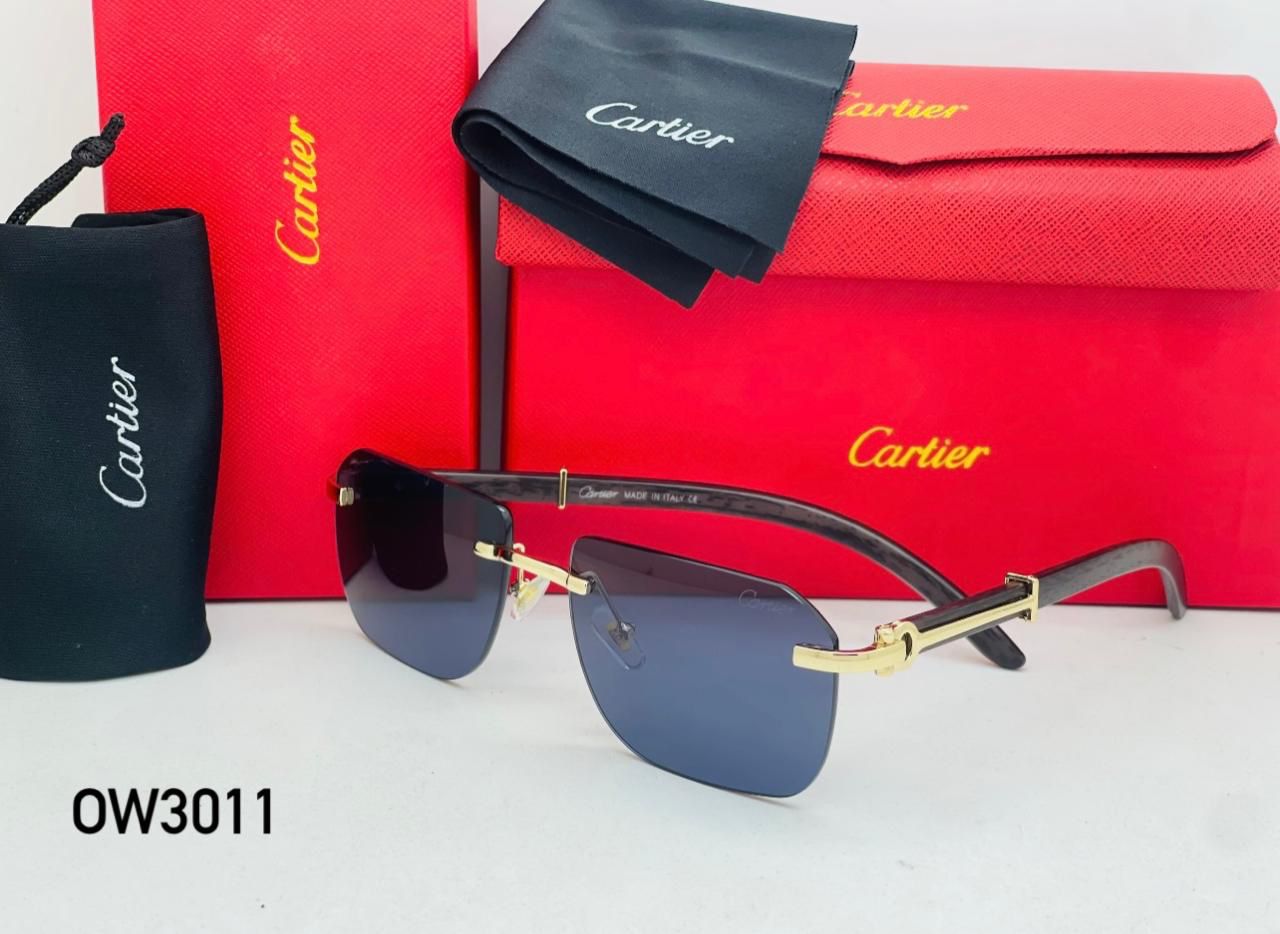 Men Sunglass-Cartier(CODE-MG3011B)