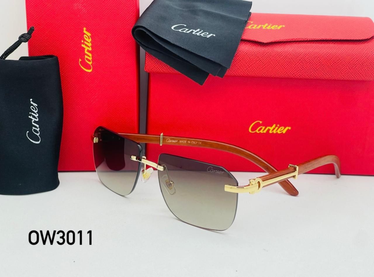 Men Sunglass-Cartier(CODE-MG3011A)